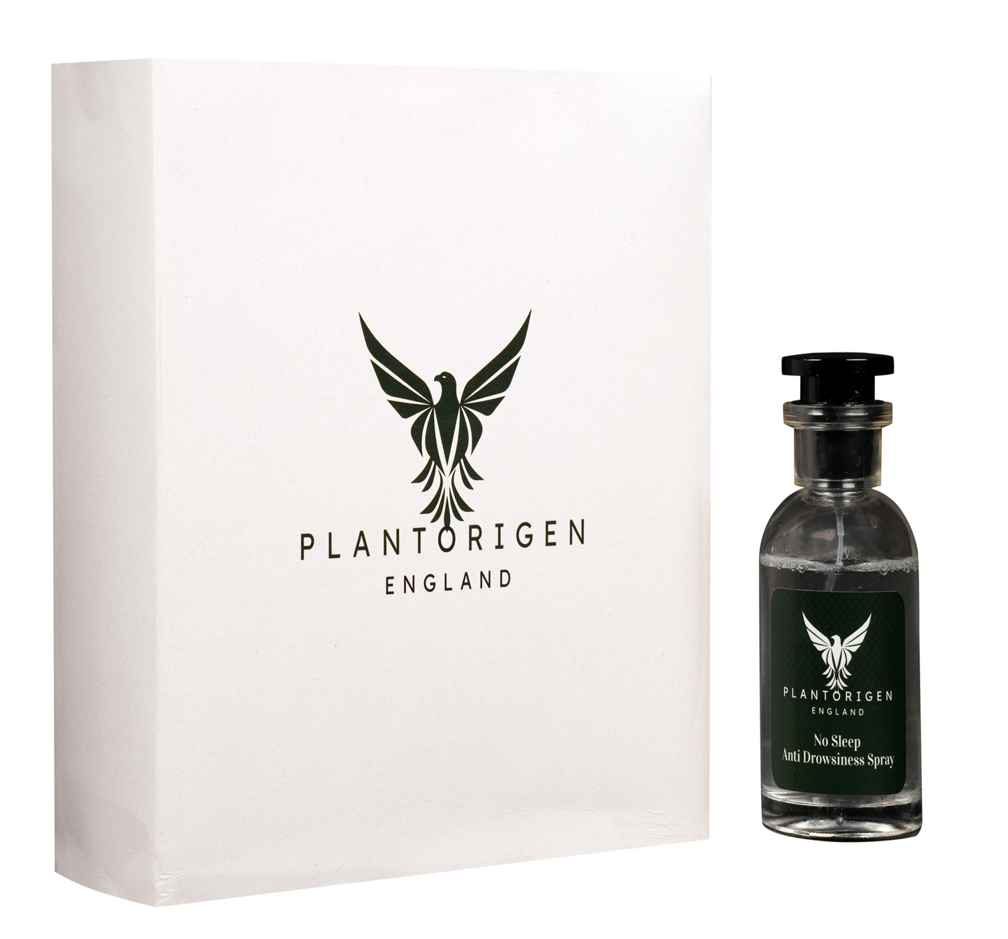 PlantOrigen Plant Based Non Electric Non Toxic Aromatherapy Essential Oils No Sleep Anti Drowsiness Spray Mint