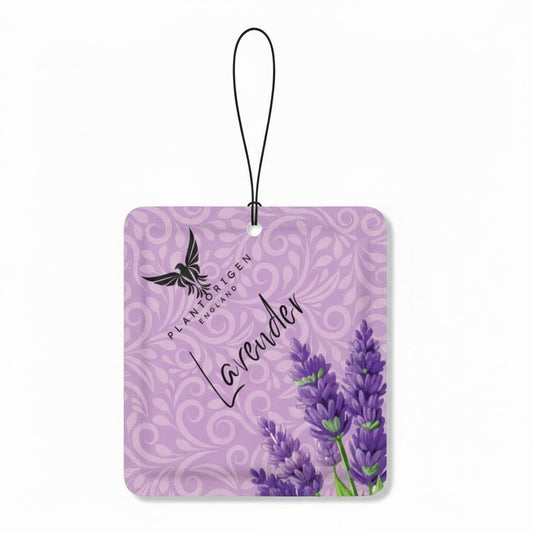 Plant Based Car Air Freshener Hanging Natural Wood Granules Wallet | Non Toxic | Combo Wallet Diamond (4pcs)