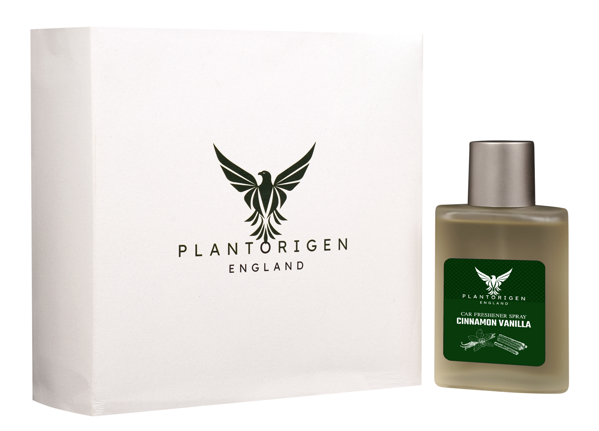 PlantOrigen Plant Based Non Electric Non Toxic Aromatherapy Essential Oils Car Air Spray Fresheners Cinnamon Vanilla