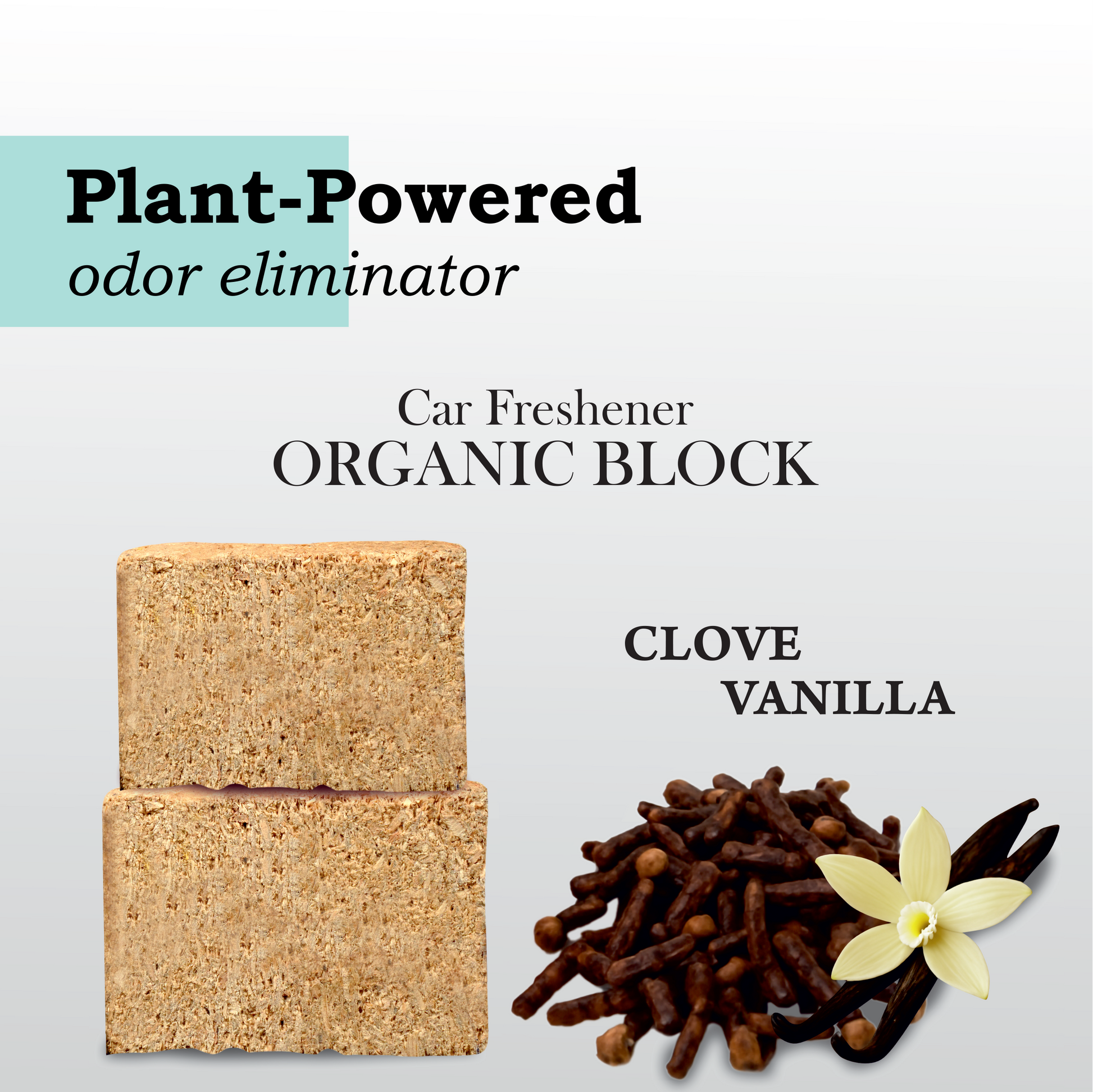 PlantOrigen Plant Based Non Electric Non Toxic Aromatherapy Essential Oils Car Air Spray Fresheners Clove Vanilla
