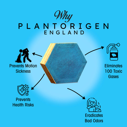 Plant Origen Plant Based Non Electric Non Toxic Aerospace Grade Hybrid SYS Car Air Purifiers 